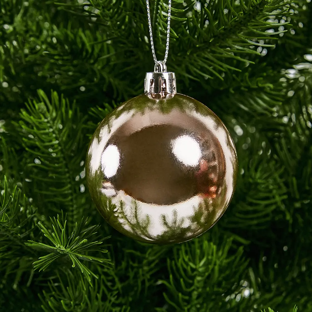 87036417 Набор новогодних шаров Christmas ø6 см цвет розовый 100 шт. STLM-1415457 Santreyd  - Вид №12