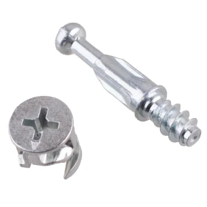 Набор эксцентриковых стяжек 12-24 мм сталь оцинкованная 4 шт 89442768