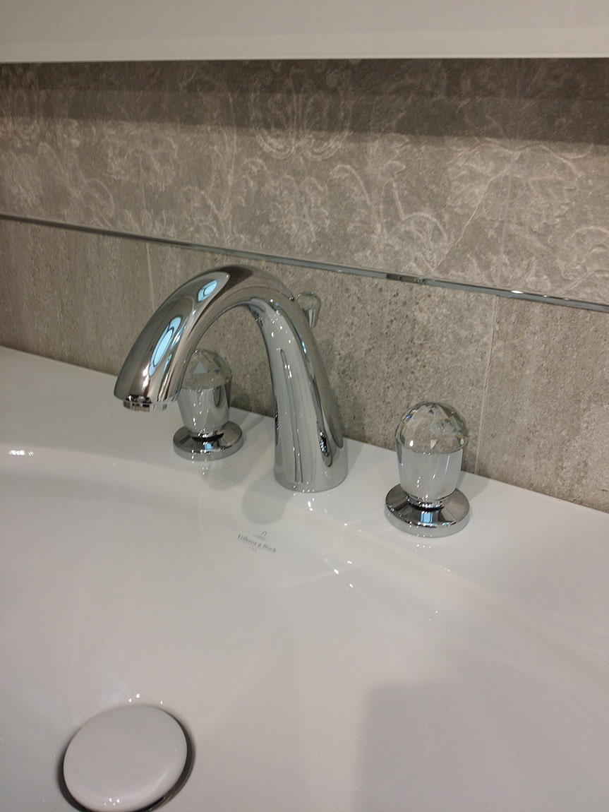 2003 ** 22 Комплект ванны с центральным изливом «парус» Nicolazzi Series Cristallo  - Вид №2