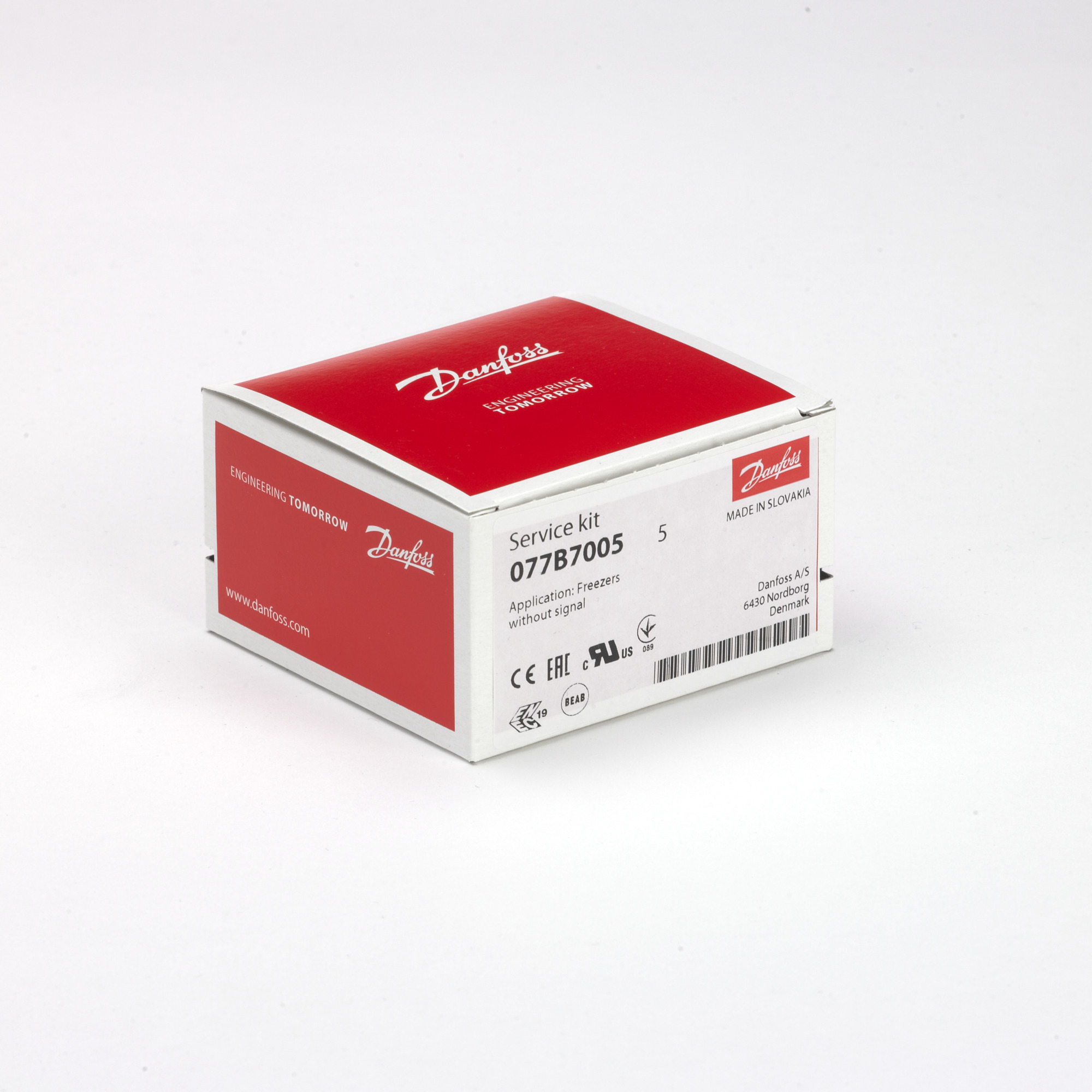 Danfoss Сервисные термостаты бытового и торгового применения Термостат электромеханический 077B7002 