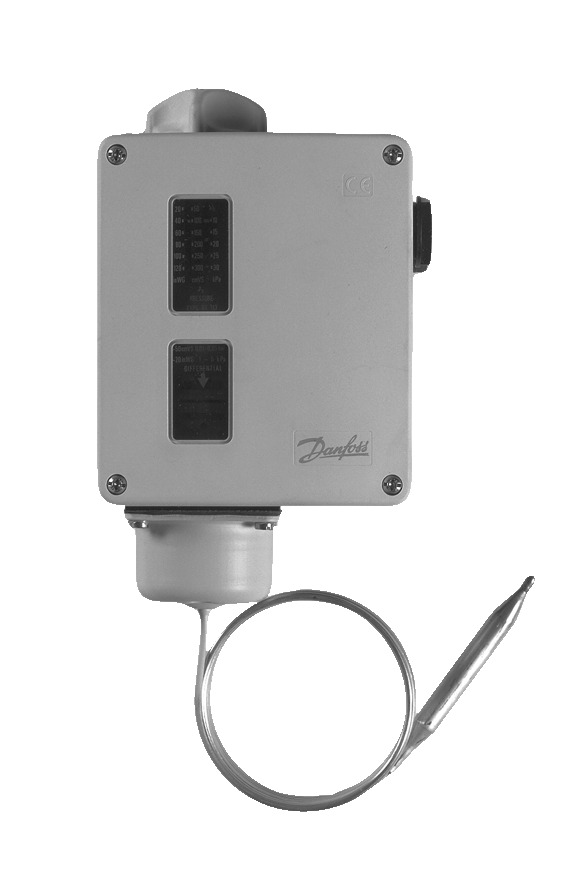 Danfoss RT — реле температуры для тяжелых условий эксплуатации RT 4 Реле температуры (термостат) 017-503666  - Вид №30