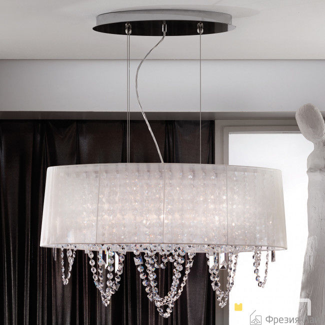 Orion LU 2399/3+2 хром люстра подвесная 96785