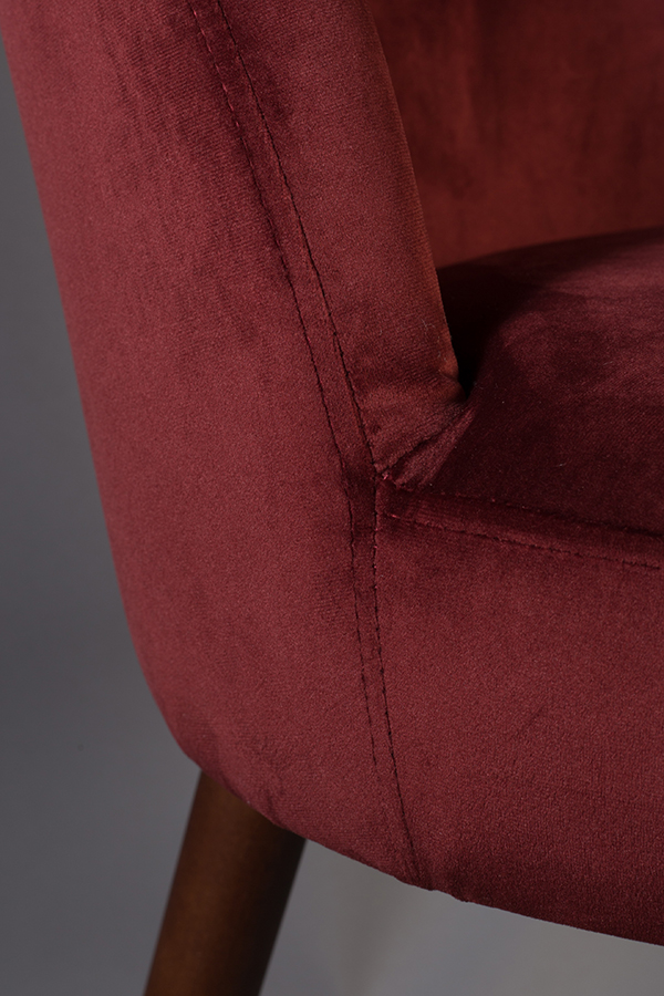 Стул Barbara красный Dutchbone 1100340 - Вид №7