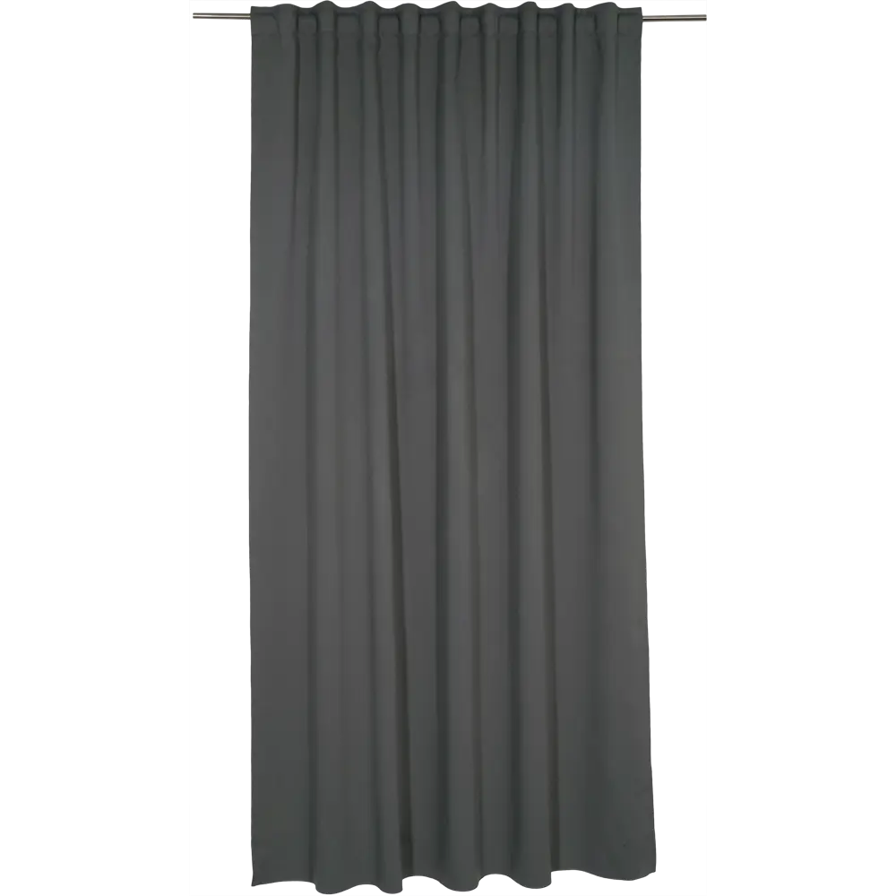 Штора на ленте «Ночь», 200x280 см, цвет серый INSPIRE STLM-2147711