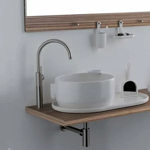 08UK01 Накладная раковина на столешницу  овальная Olympia Ceramica