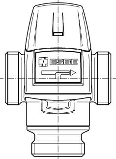 3110 06 00 VTA322Отводные клапаны » Esbe серии VTA320, VTA520  - Вид №1