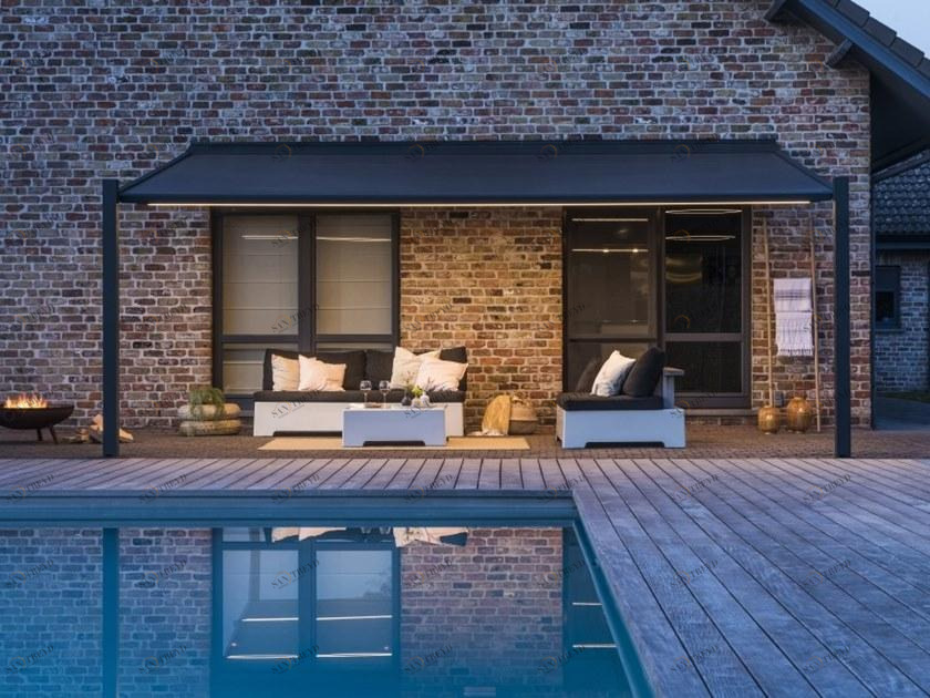 RENSON Моторизованный раздвижной тент sun-id-1501160