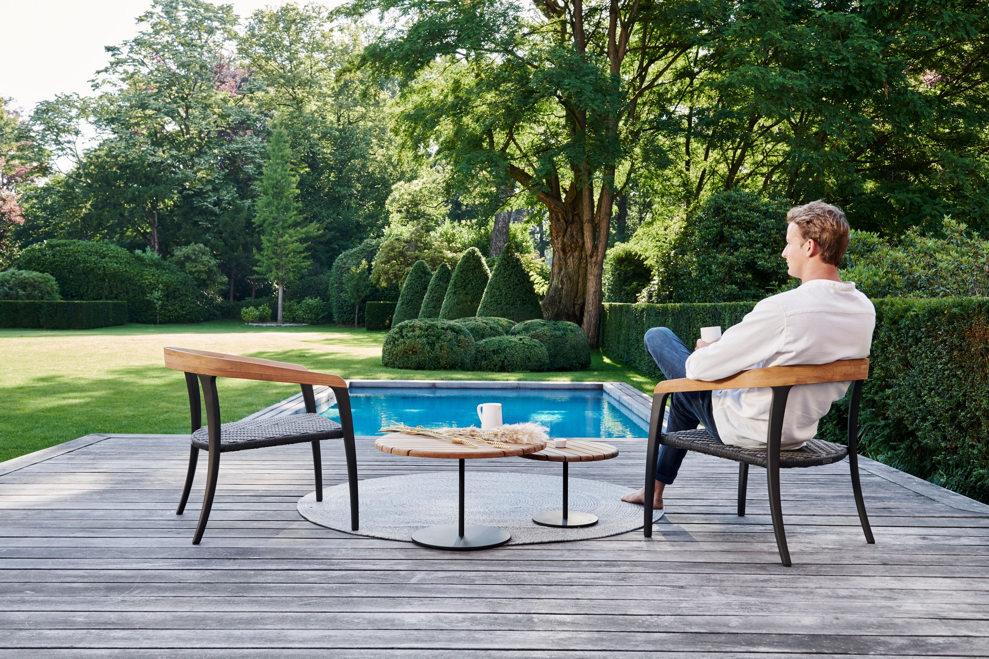 Круглый стол из тикового дерева Royal Botania ARCH-00053167 - Вид №5