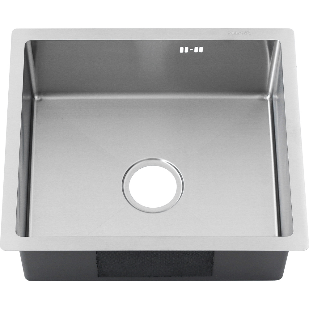 Мойка R5245H MELANA ProfLine 3,0/200 САТИН врезная прямоугольная MLN-R5245H - Вид №5