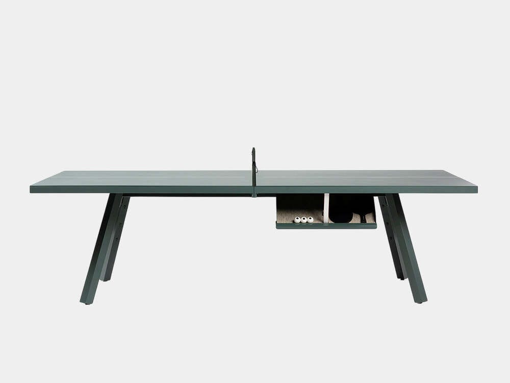 Одноцветный крытый прямоугольный стол для пинг-понга RS Barcelona YOU AND ME ARCH-00086608 - Вид №81