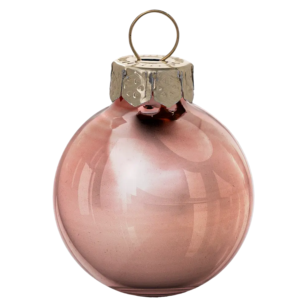 87036344 Набор новогодних шаров Christmas ø3 см цвет розовый 20 шт. STLM-0962680 Santreyd  - Вид №2