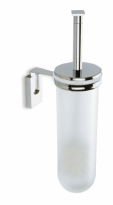 Q12(08) Stil Haus Quid, настенный стеклянный ёрш, цвет стекло-хром