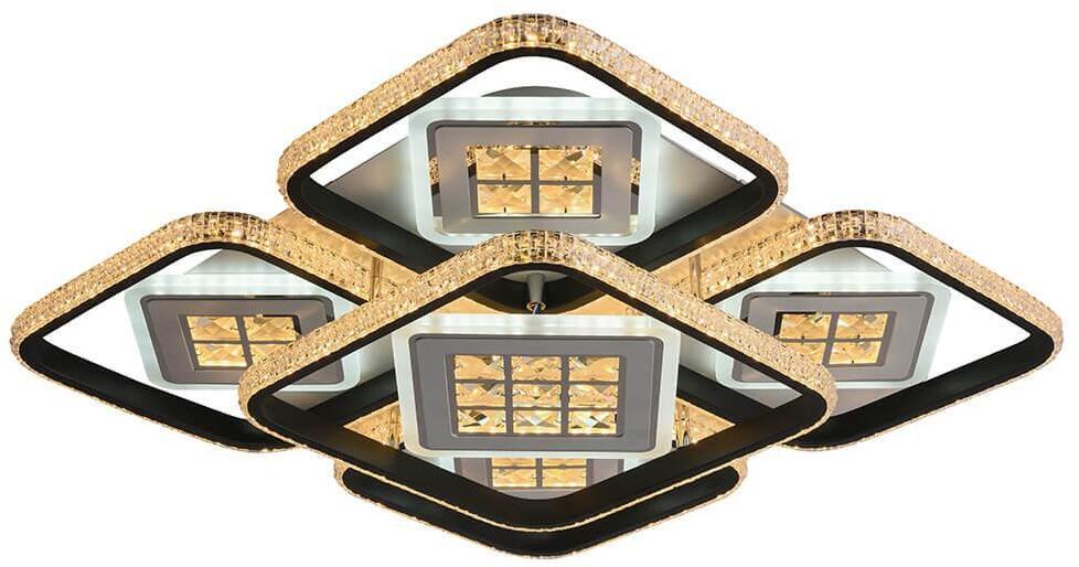 8051/4+1 WHT+BLK B Потолочная светодиодная люстра Profit Light