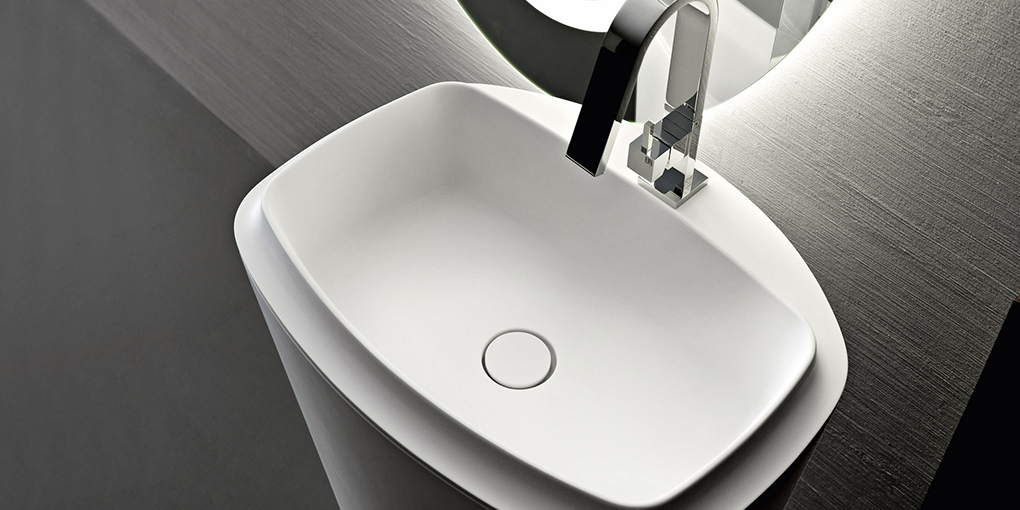 F749 Накладная раковина на столешницу  овальная Arbi  - Вид №1