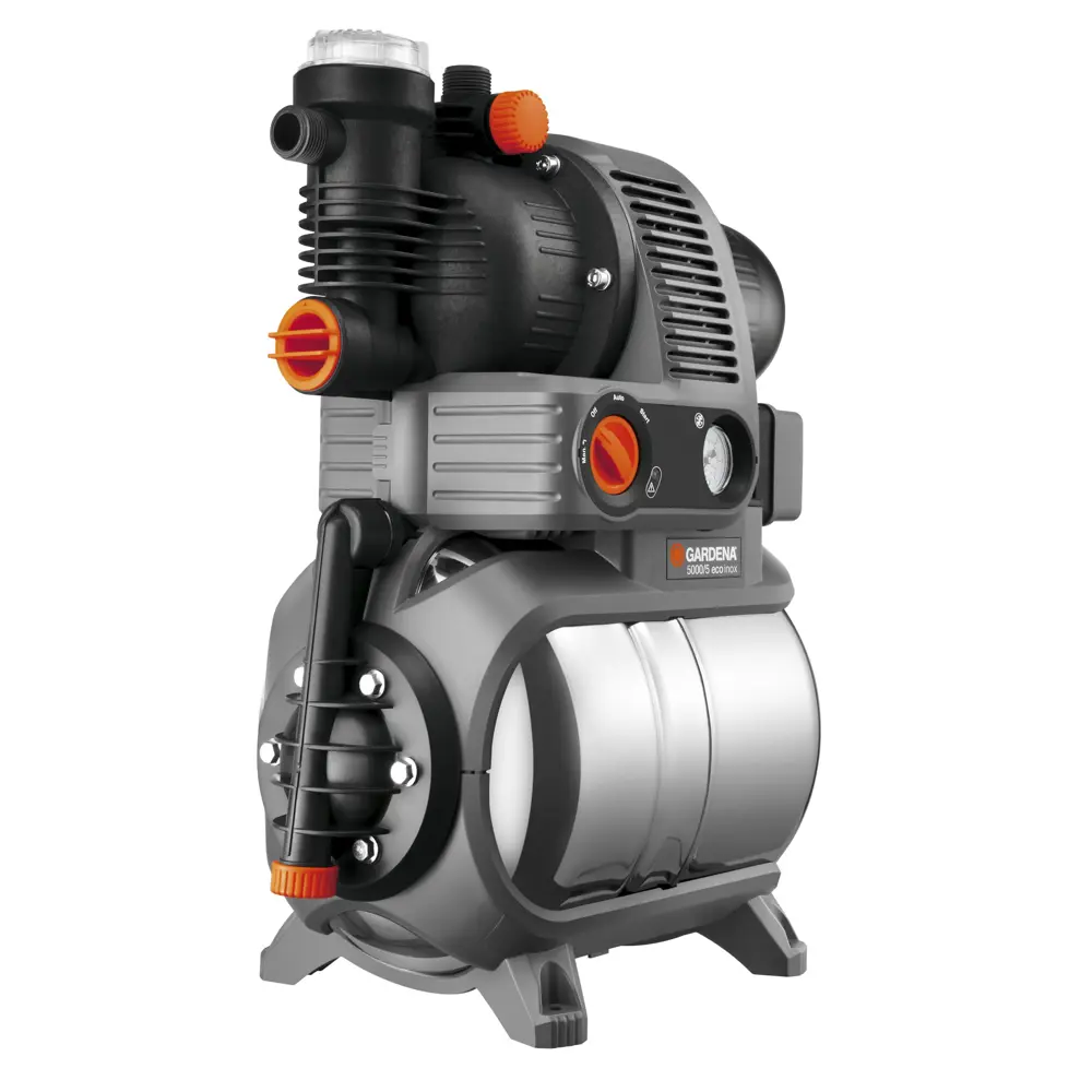 Насосная станция Gardena Eco Inox 230 В 1200 Вт 1.5 м 24 л 5000 л/ч STLM-2132360