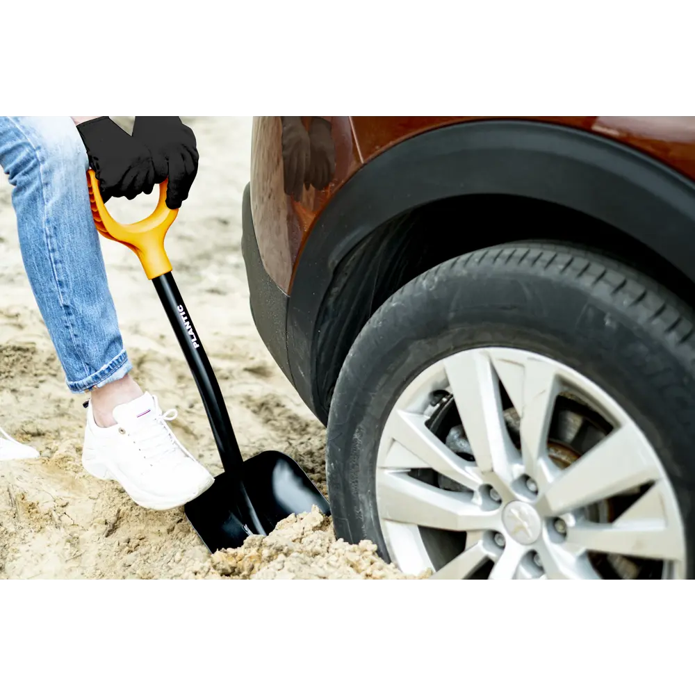 Лопата совковая укороченная Plantic Terra для строительных работ 84953710 STLM-0057312 - Вид №8