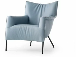 LEOLUX LX Кожаное кресло с подлокотниками  Lx676