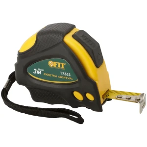 Рулетка Fit Контур, с автостопом, 3 м x 16 мм 83847325 STLM-2188734