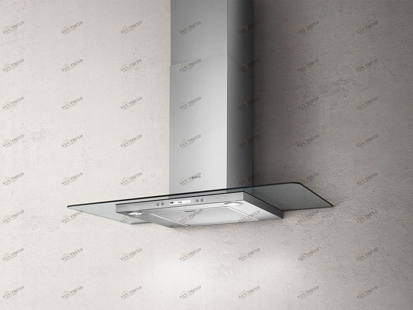 Elica Настенная вытяжка из нержавеющей стали и стекла Flat glass plus sun-id-1348841