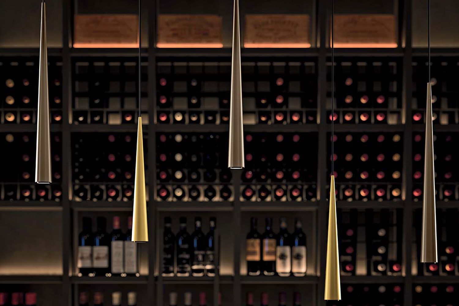 Алюминиевый светодиодный подвесной светильник Quadrifoglio Group Дизайнерское освещение ARCH-00083683 - Вид №1