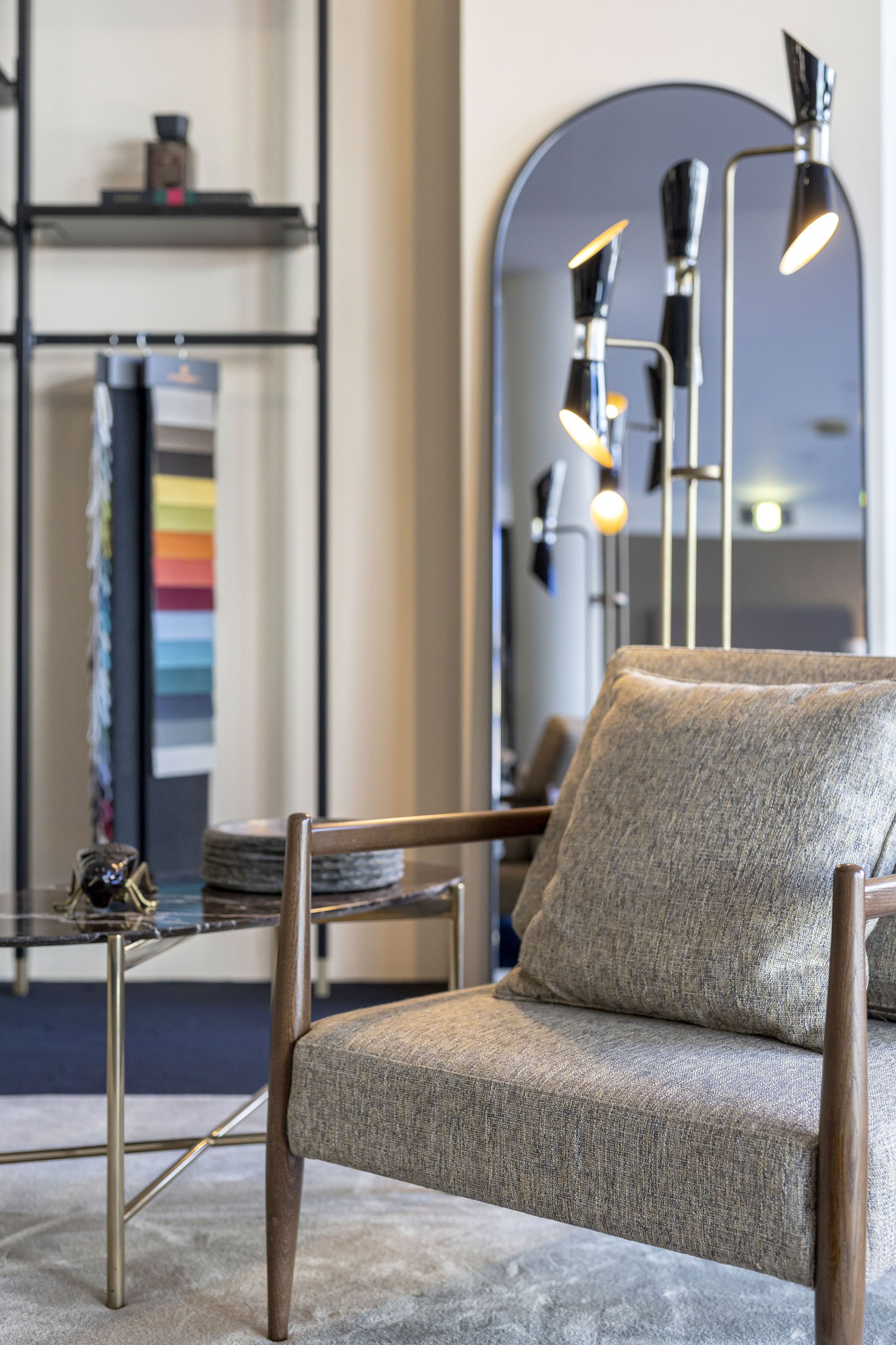 Тканевое кресло с подлокотниками Stylish Club Miami ARCH-00050362 - Вид №10