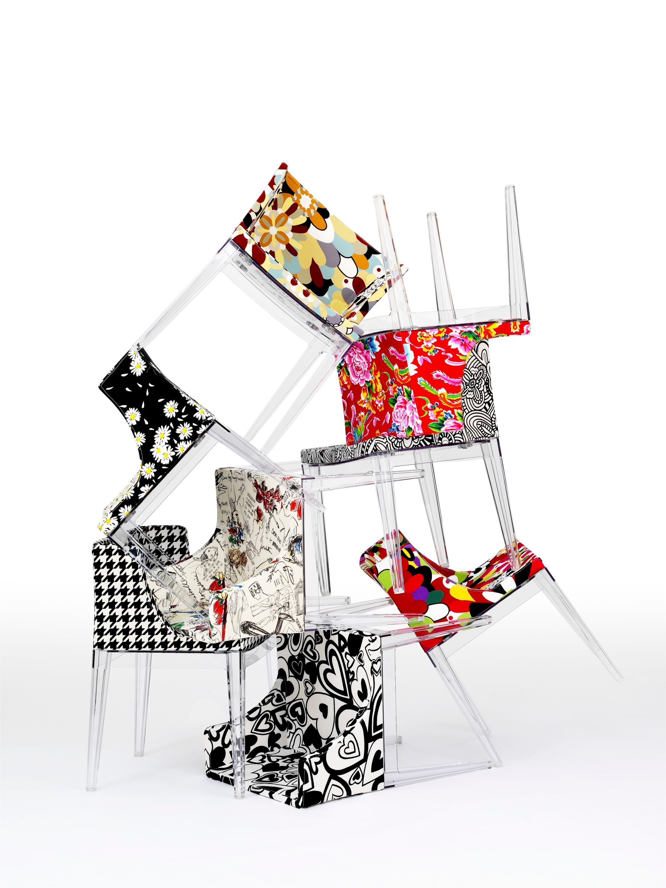 Тканевый стул Kartell MADEMOISELLE RUBELLI ARCH-00064558 - Вид №7