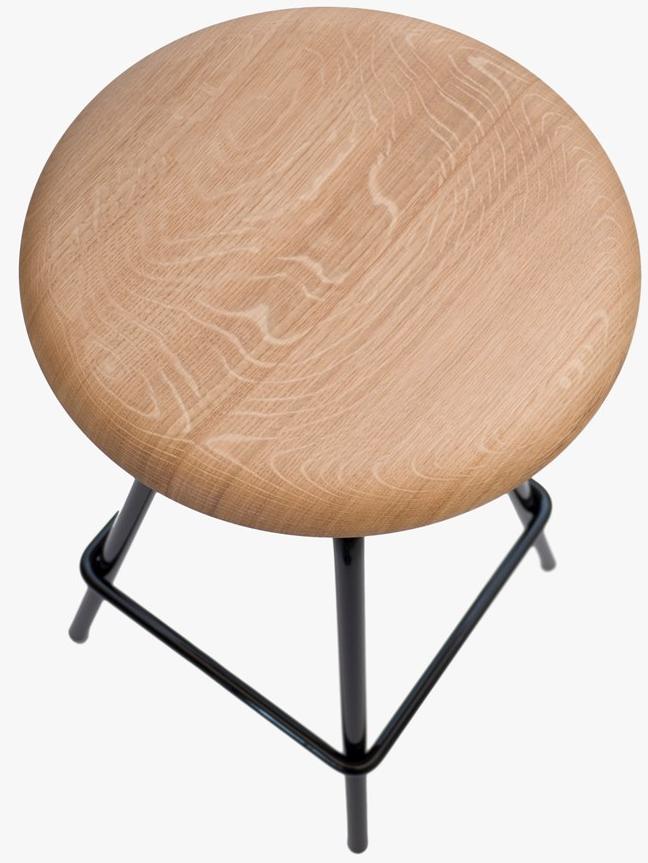 Atelier Haußmann Высокий табурет из стали и дерева sun-id-1400560 - Вид №4