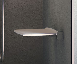 Folding Seat For Wall Installation  Glass1989  Хаммам 