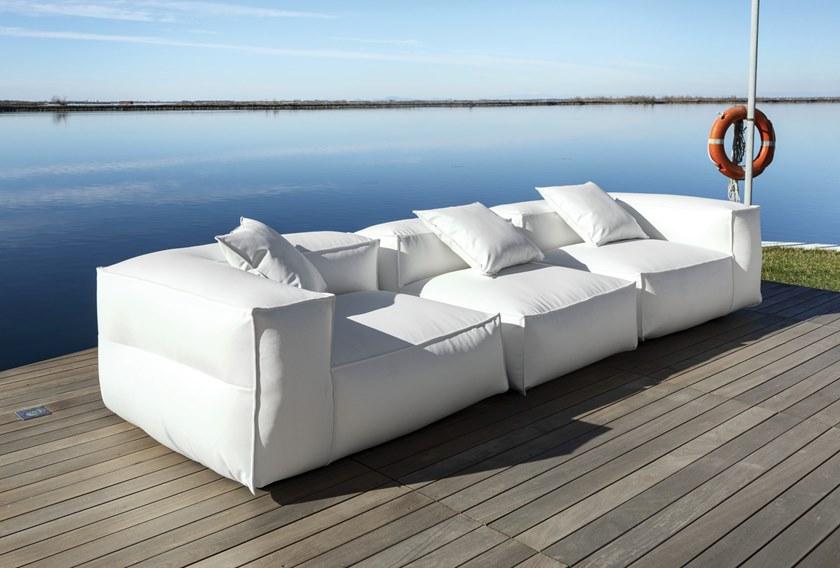 GART Угловое садовое кресло из ткани Mediterraneo sun-id-1379021 - Вид №4