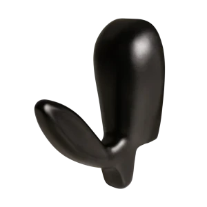 Крючок мебельный Ajax MB-LM/K-001 5x5.8x1 см цвет черный