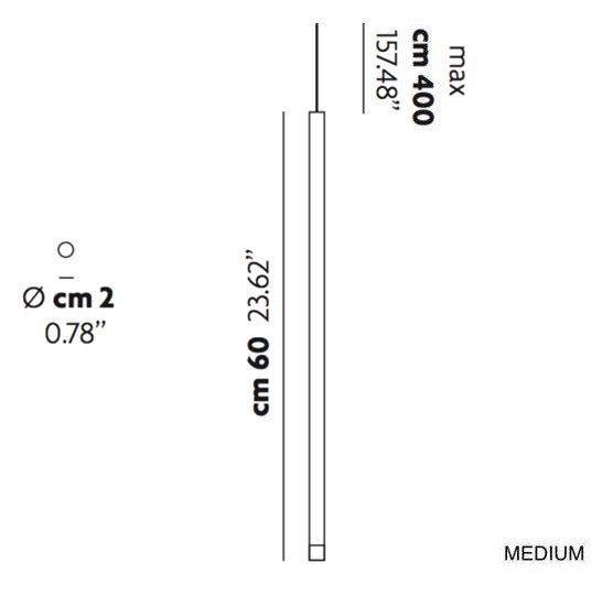 Studio Italia Design 158023 A-Tube nano medium chrome подвес 115280 - Вид №2