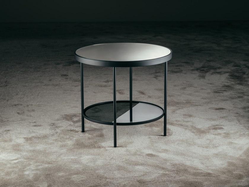 GIOPAGANI Круглый журнальный столик из дерева и стекла Fleurs du mal sun-id-1498544 - Вид №2