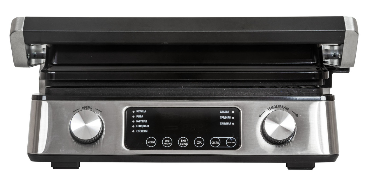 9058764 Гриль Pioneer GR1021E серебристый STDN-0089084 - Вид №1