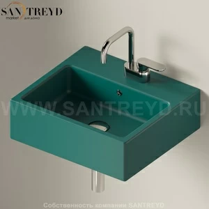 50585020 Подвесная раковина настенная прямоугольная Ceramica Flaminia Acquagrande