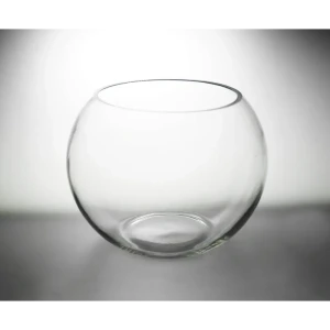 Ваза Evis Кюгель стекло h13.5 см цвет прозрачный