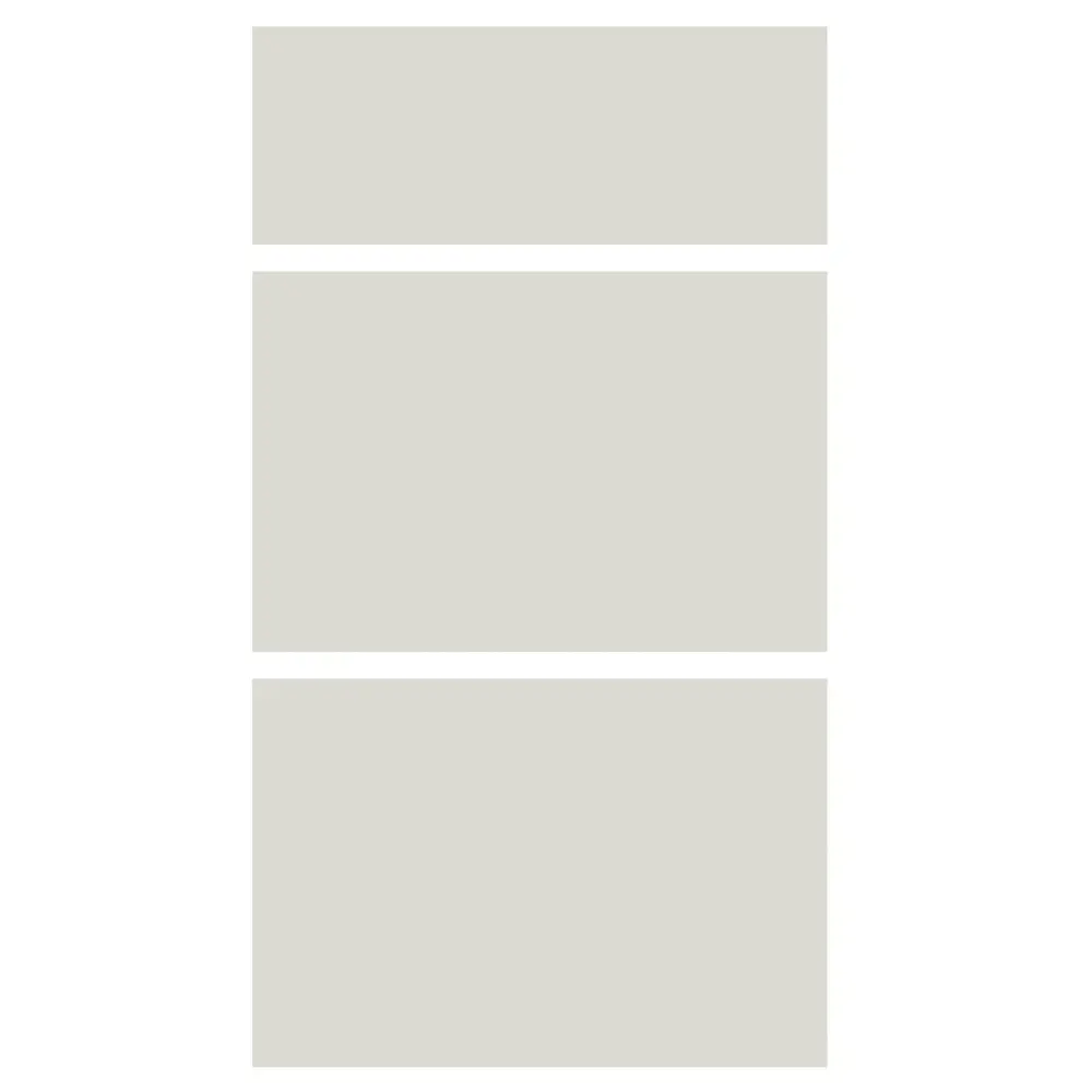 Двери для шкафа Delinia «Айс» 40x15 см, ЛДСП, цвет белый, 3 шт STLM-2038336