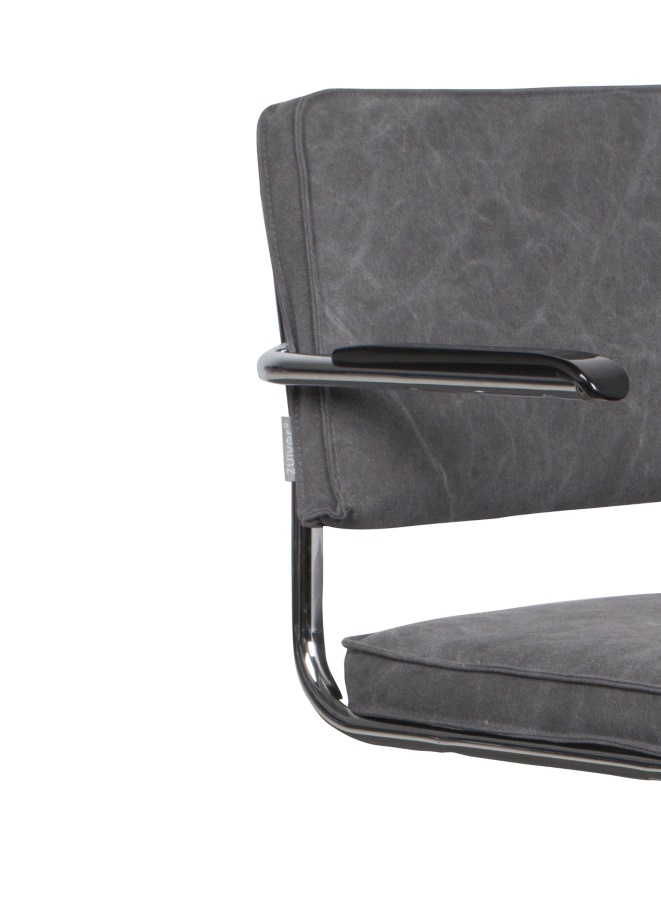 Кресло Ridge Vintage серое Zuiver 1200069 - Вид №4
