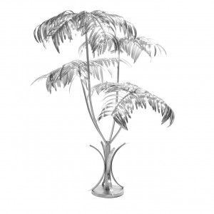 500249-02 ABHIKA НАПОЛЬНЫЙ ЛАМПА KENZIA X4 H175 SILVER