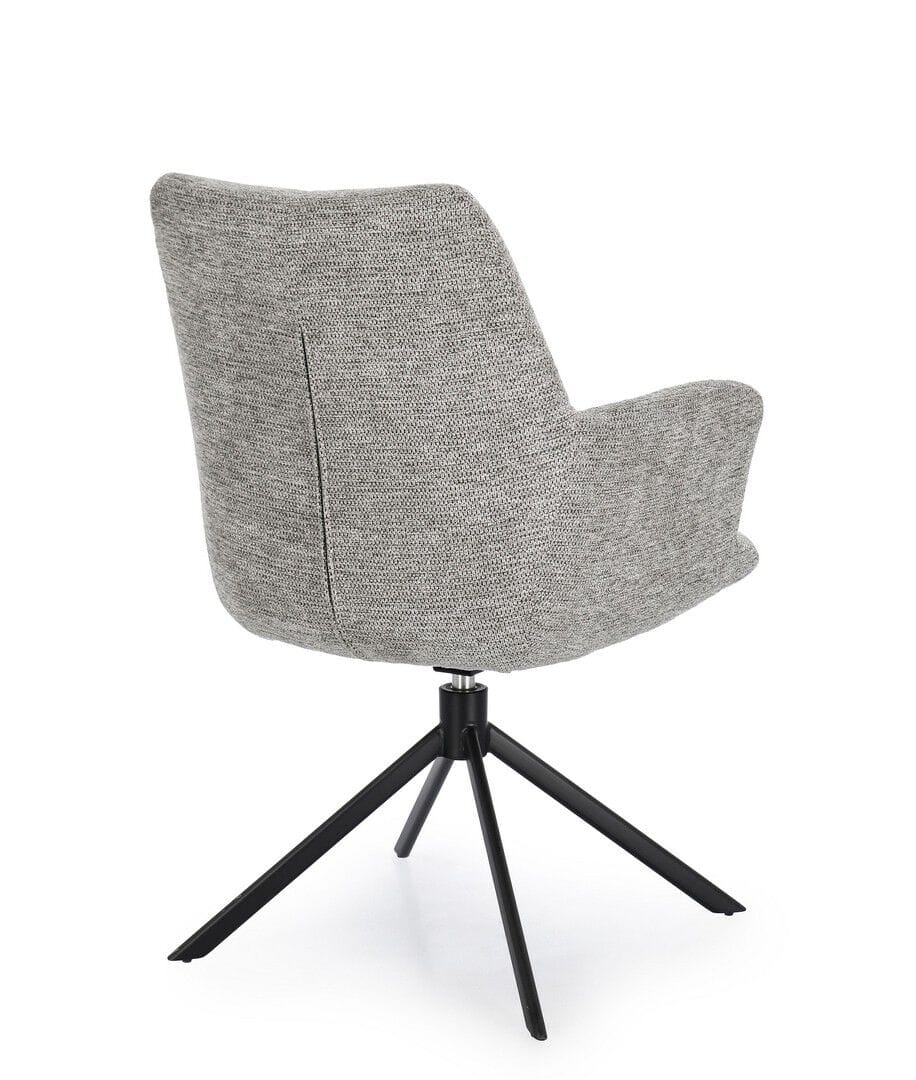 Тканевый поворотный стул с подлокотниками BIZZOTTO ALEXANDER ARCH-00028063 - Вид №3