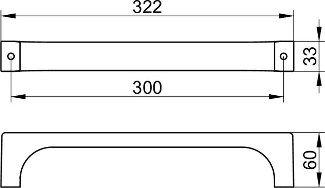 11107030000 Поручень KEUCO Edition 11 - Вид №3