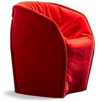 Moroso Кресло со съемным чехлом из ткани с подлокотниками M.a.s.s.a.s sun-id-1372690 - Вид №5