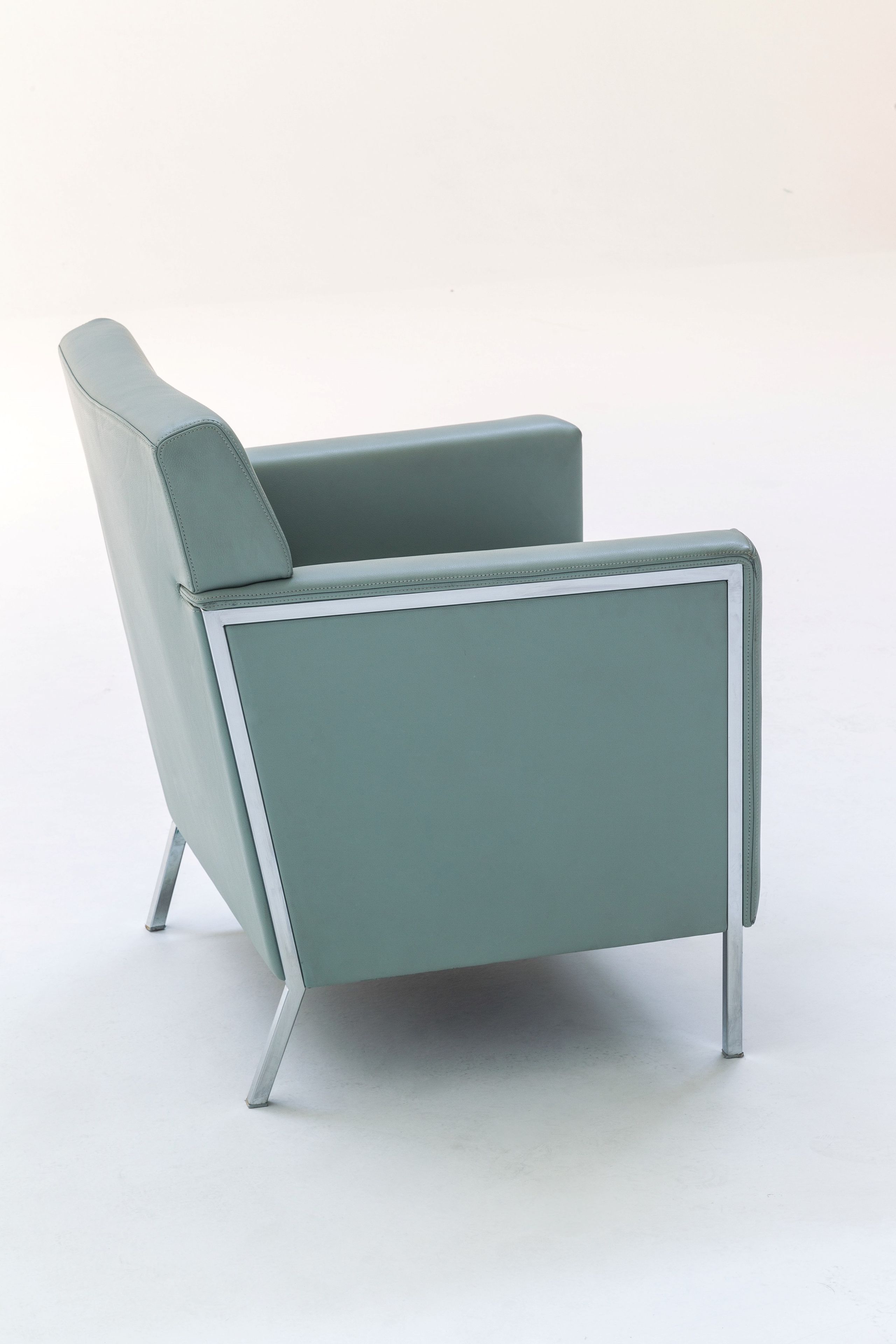 Кожаное кресло с подлокотниками MOROSO ARCH-00120111 - Вид №4
