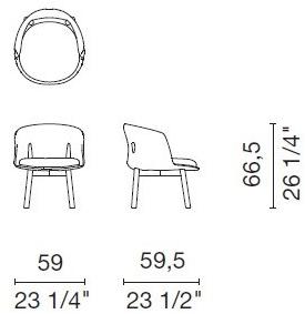 Cappellini Мягкое кресло Peg sun-id-1425265 - Вид №3