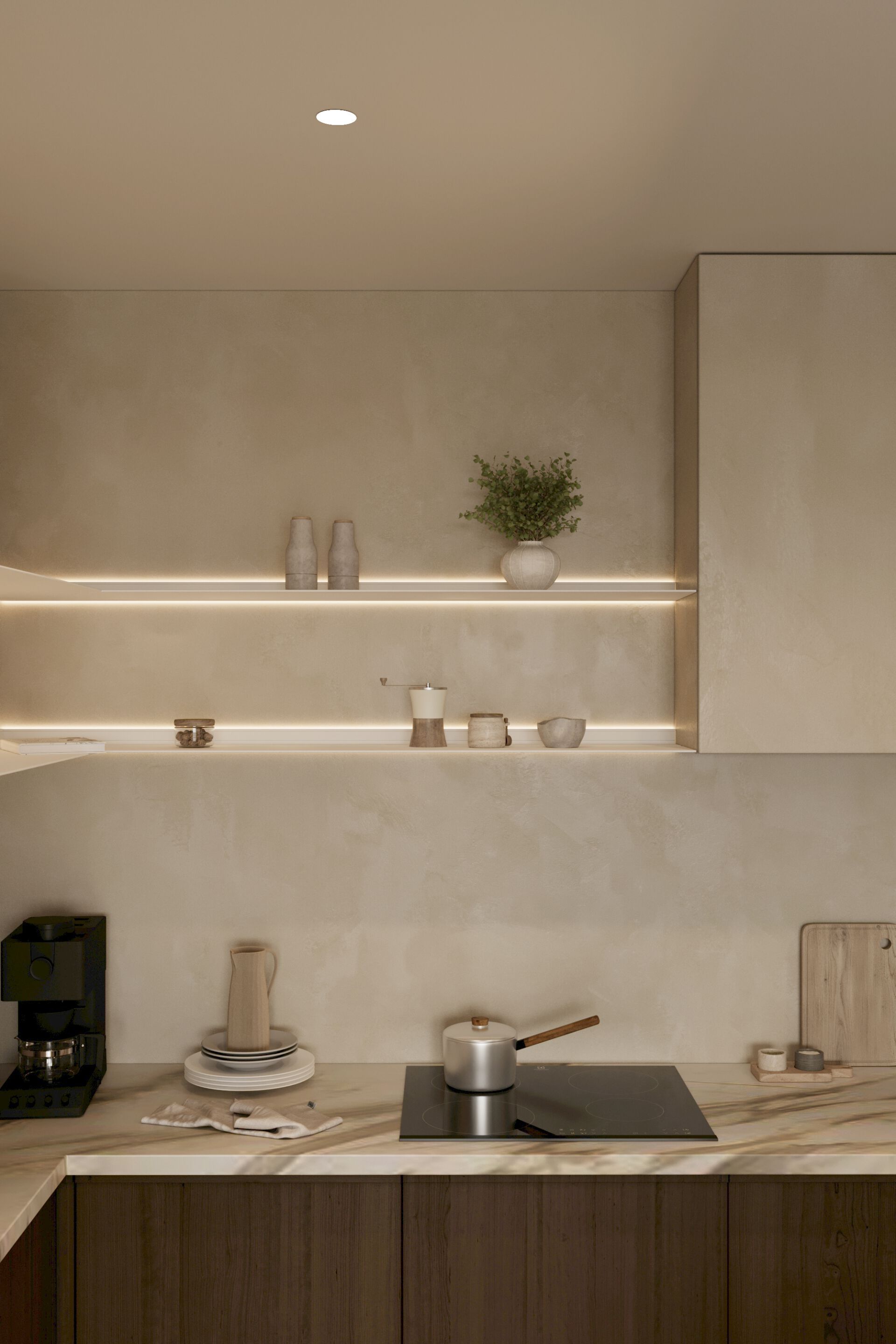 Угловая полка со встроенным освещением Strackk CORNER SHELF ARCH-00147478 - Вид №5