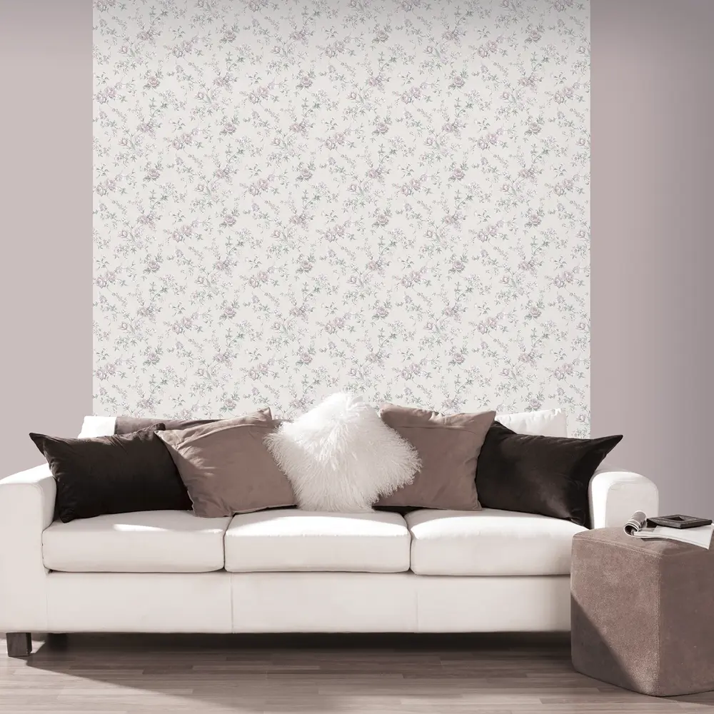 Обои флизелиновые 1.06х10 м цветы розовые ЭР 3525-7 Erismann Vlies line exclusive STLM-2145981 - Вид №2