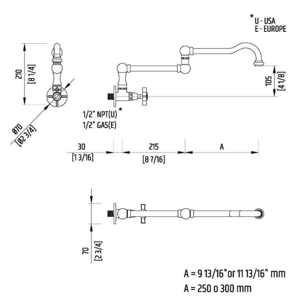 Officine Gullo Кран для заливки из сочлененной латуни sun-id-1406897 - Вид №3