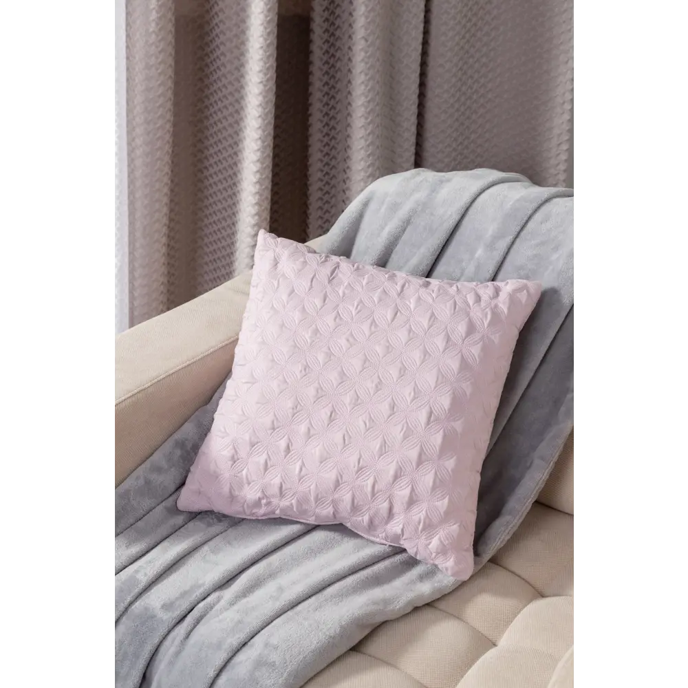Подушка, 43х43 см, цвет пыльная роза LINEN WAY STLM-2026910 - Вид №3