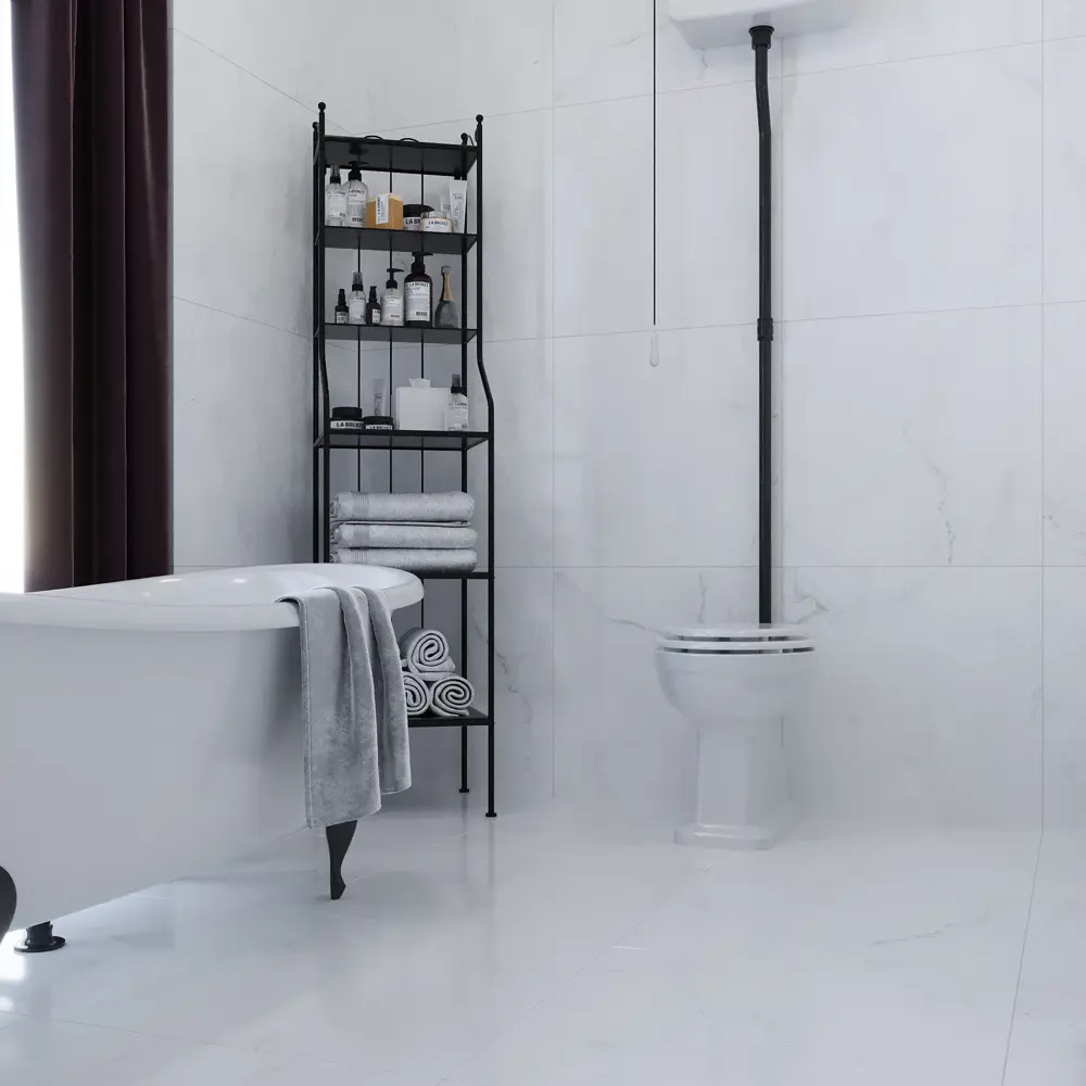 Глазурованный керамогранит Ag Antique Grey 60x60 1.44 м² полированный цвет серый Santreyd ABGRES STLM-2131883 - Вид №3