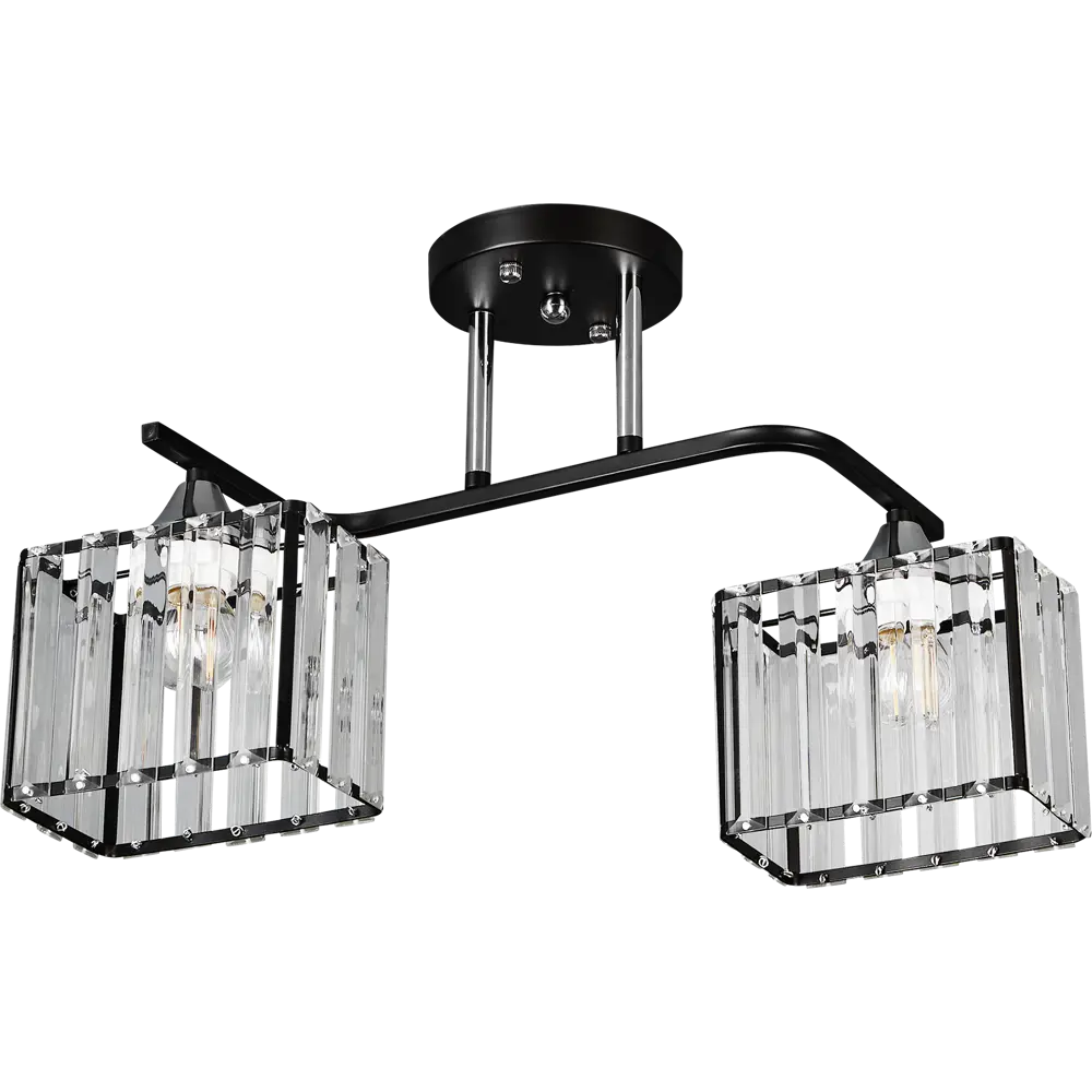 Люстра De City Акцент 2 — современная потолочная с двумя плафонами 89379154 STLM-1491534 - Вид №2