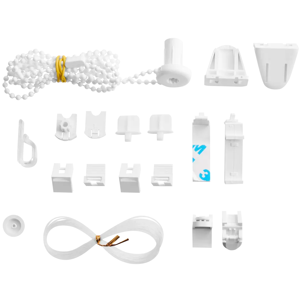 Штора рулонная Inspire Шантунг 50x160 см белая 82668384 STLM-2188410 - Вид №4